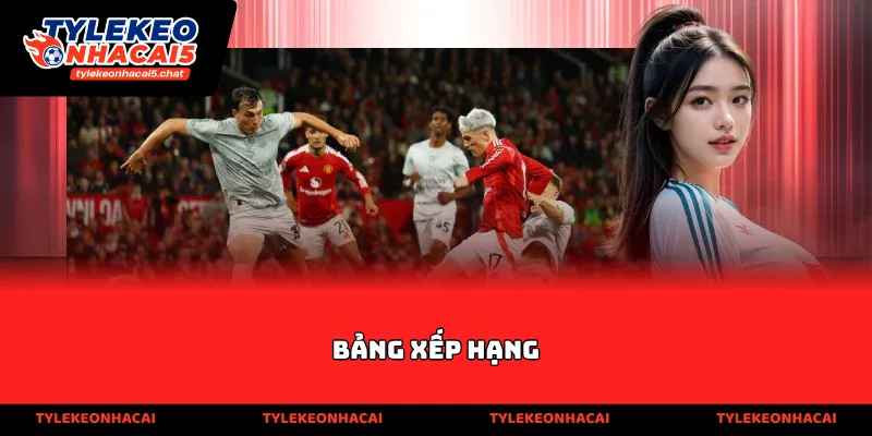 bảng xếp hạng